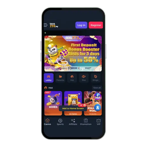 Taya777 casino promo code